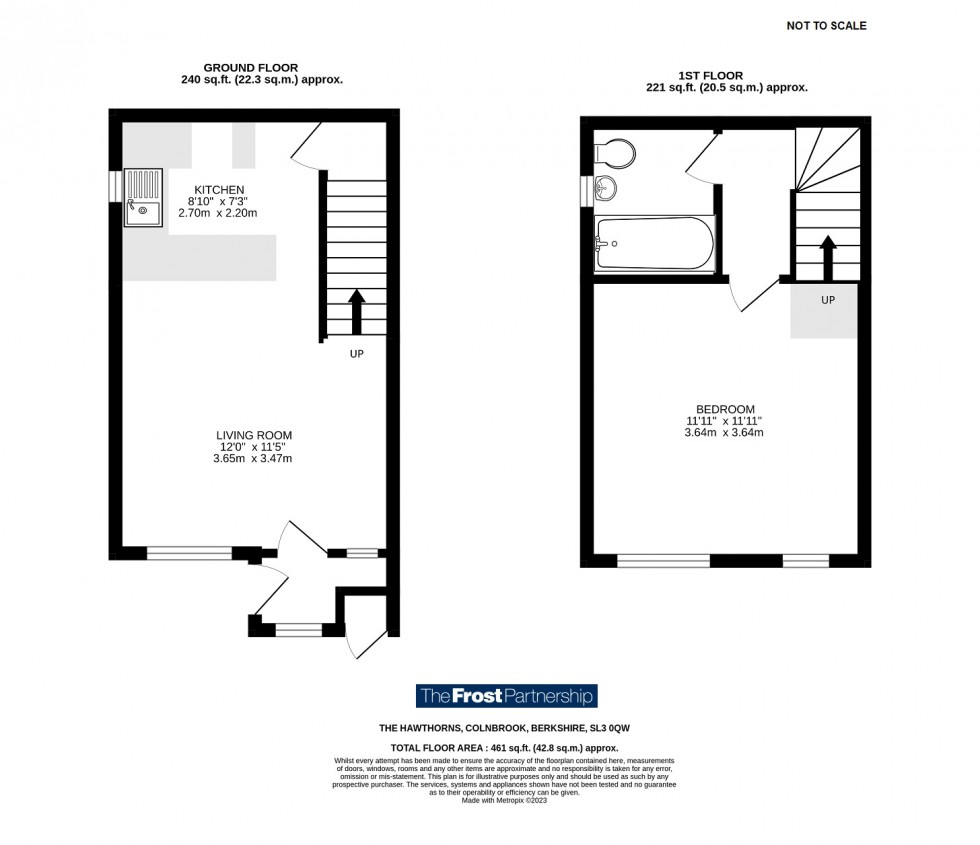 Floorplan for Colnbrook, Slough, SL3
