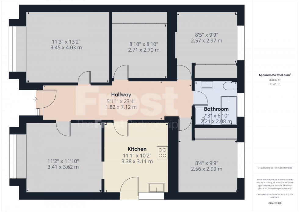 Floorplan for Slough, Berkshire, SL3