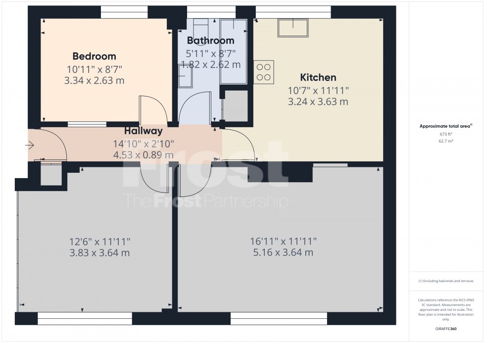 Floorplan for London Road, Slough, SL1