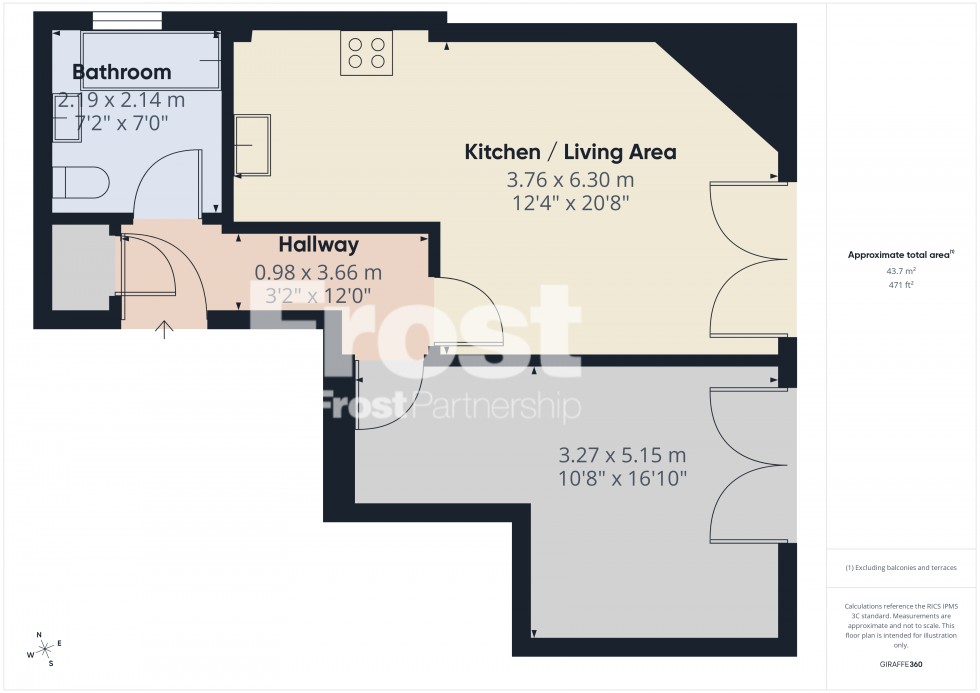 Floorplan for Meadfield Road, Langley, SL3