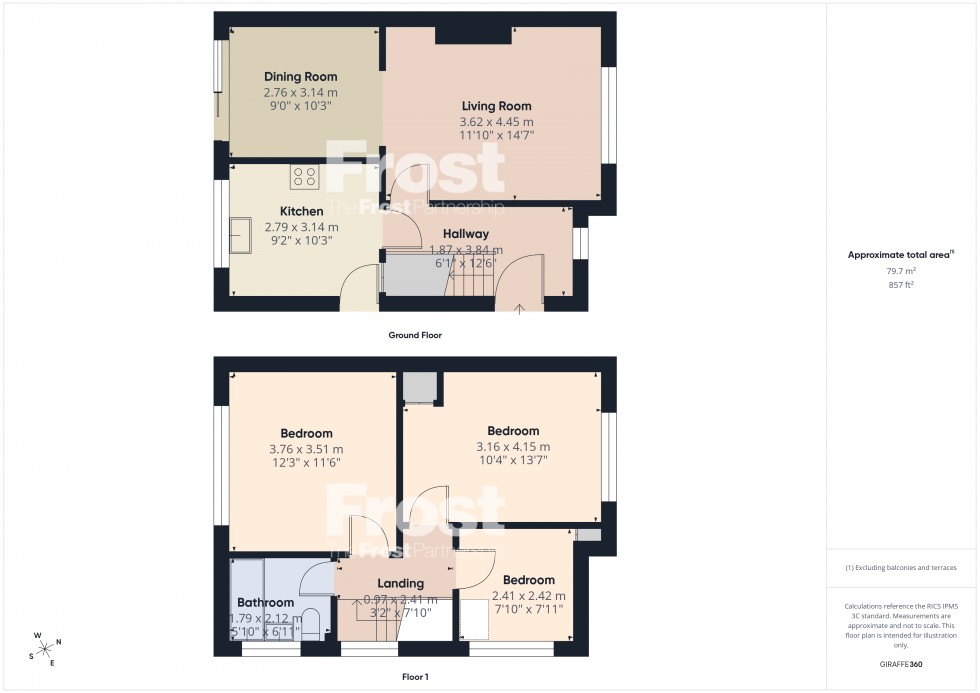 Floorplan for Langley, Berkshire, SL3