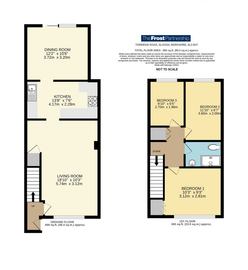 Floorplan for Langley, Berkshire, SL3