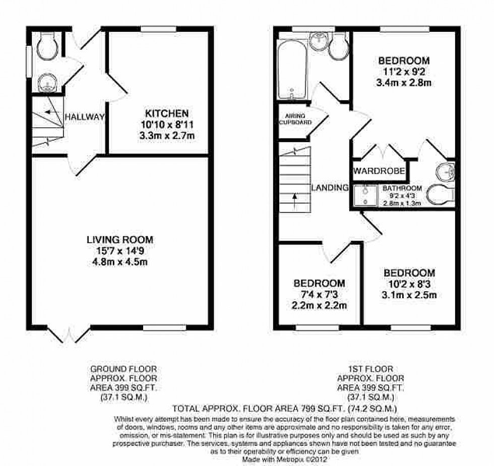 Floorplan for Langley, Berkshire, SL3