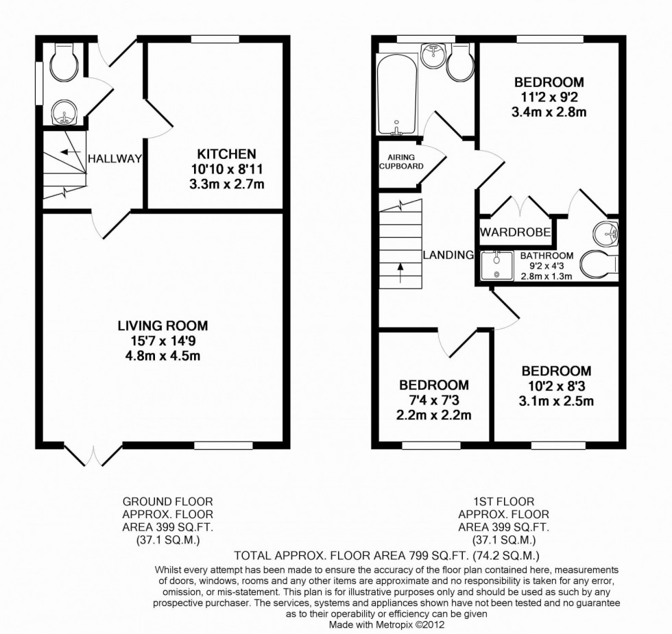 Floorplan for Langley, Berkshire, SL3