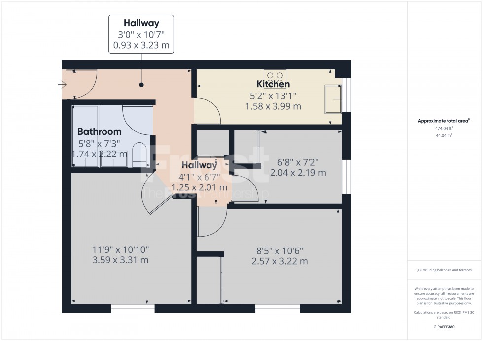 Floorplan for Slough, Berkshire, SL3