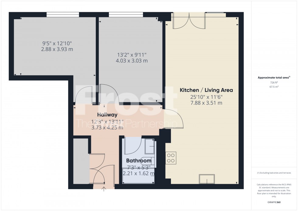 Floorplan for Langley, Slough, SL3