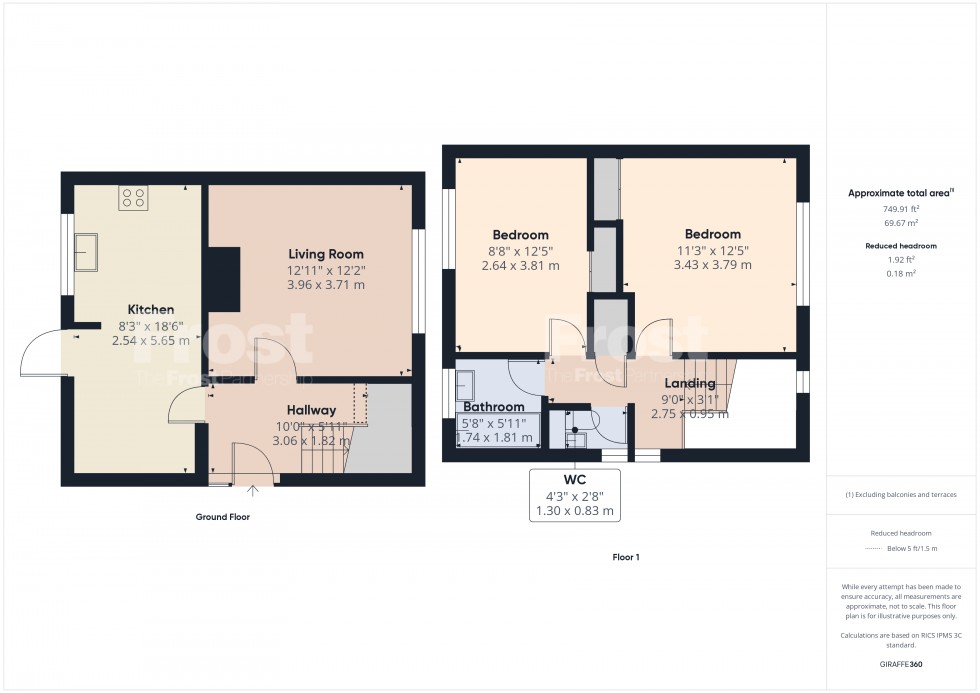Floorplan for Slough, Berkshire, SL3