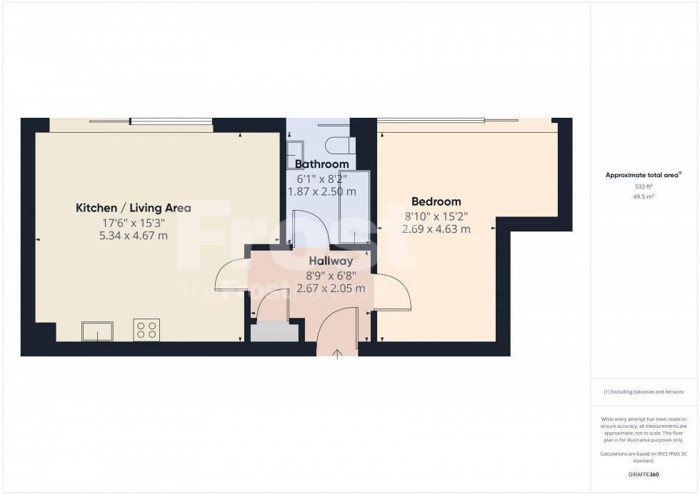 Floorplan for Slough, Berkshire, SL3
