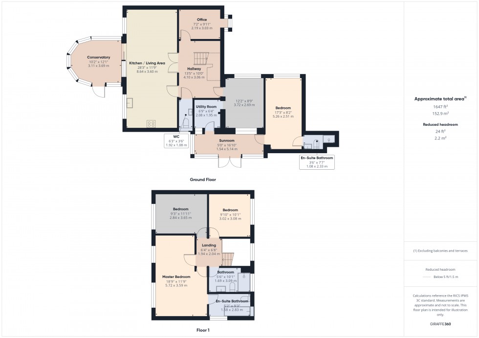 Floorplan for Iver, Buckinghamshire, SL0