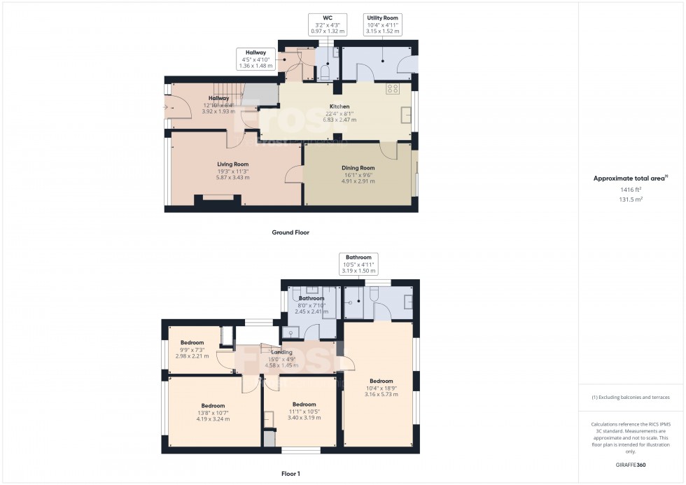 Floorplan for Langley, Berkshire, SL3