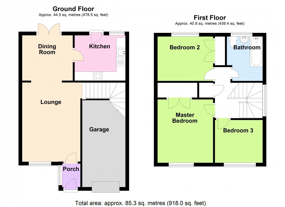 Floorplan for Langley, Berkshire, SL3