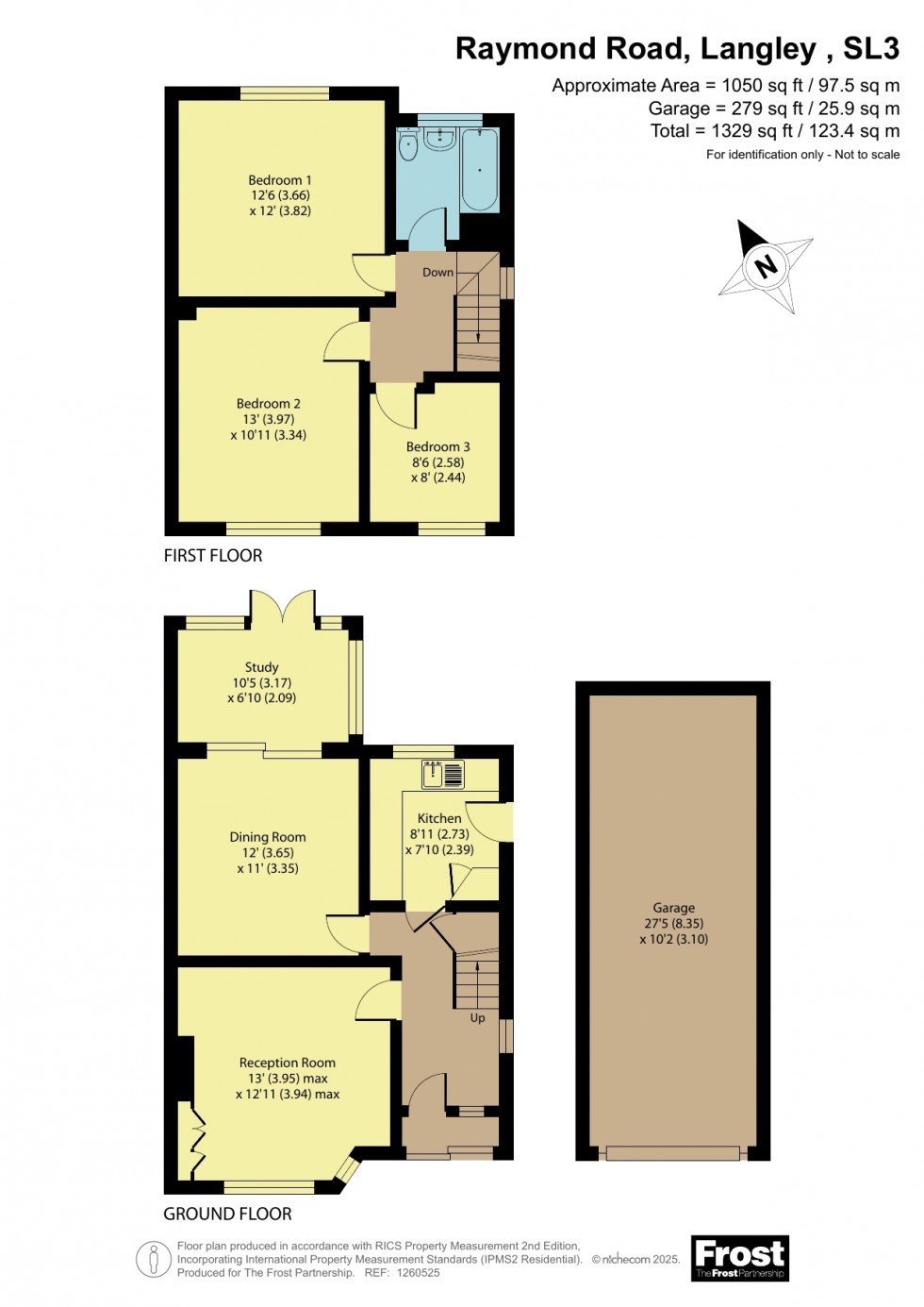 Floorplan for Langley, Berkshire, SL3