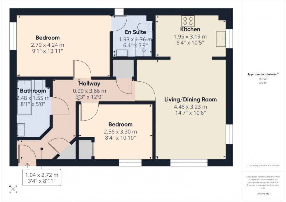 Floorplan for Langley, Berkshire, SL3