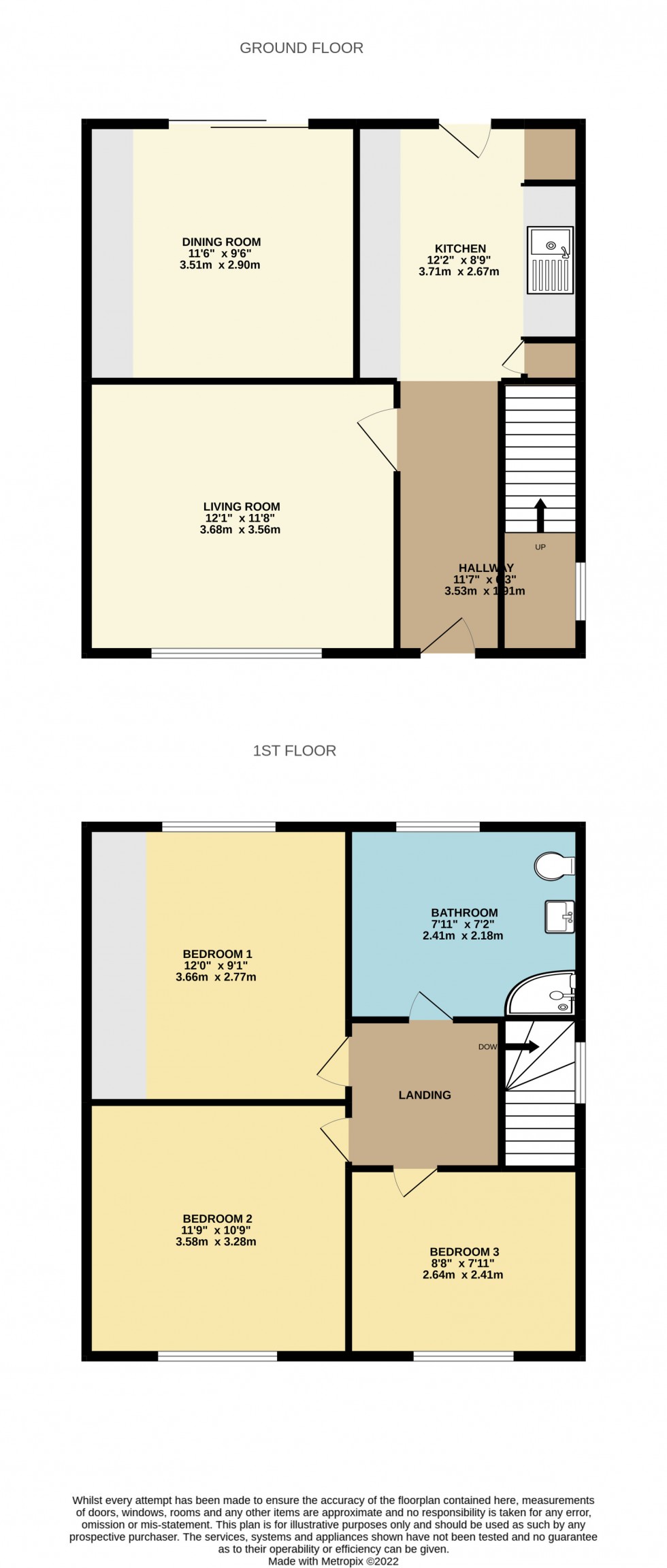 Floorplan for Langley, Berkshire, SL3