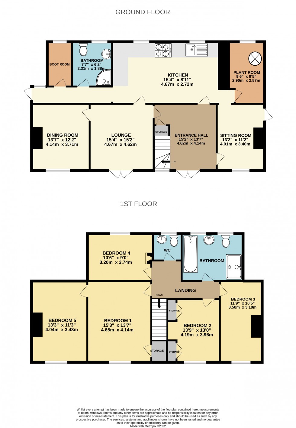 Floorplan for Iver, Buckinghamshire, SL0