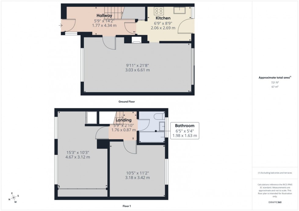 Floorplan for Langley, Berkshire, SL3