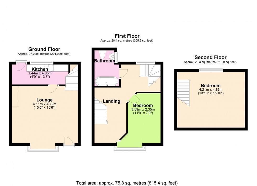 Floorplan for Park Street, Colnbrook, SL3