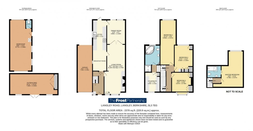 Floorplan for Langley, Berkshire, SL3
