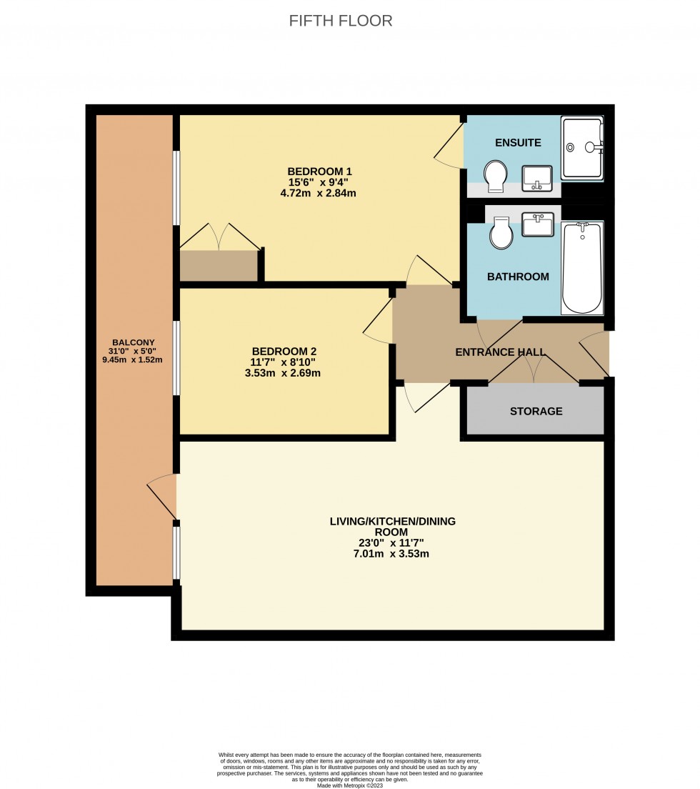Floorplan for Slough, Berkshire, SL1