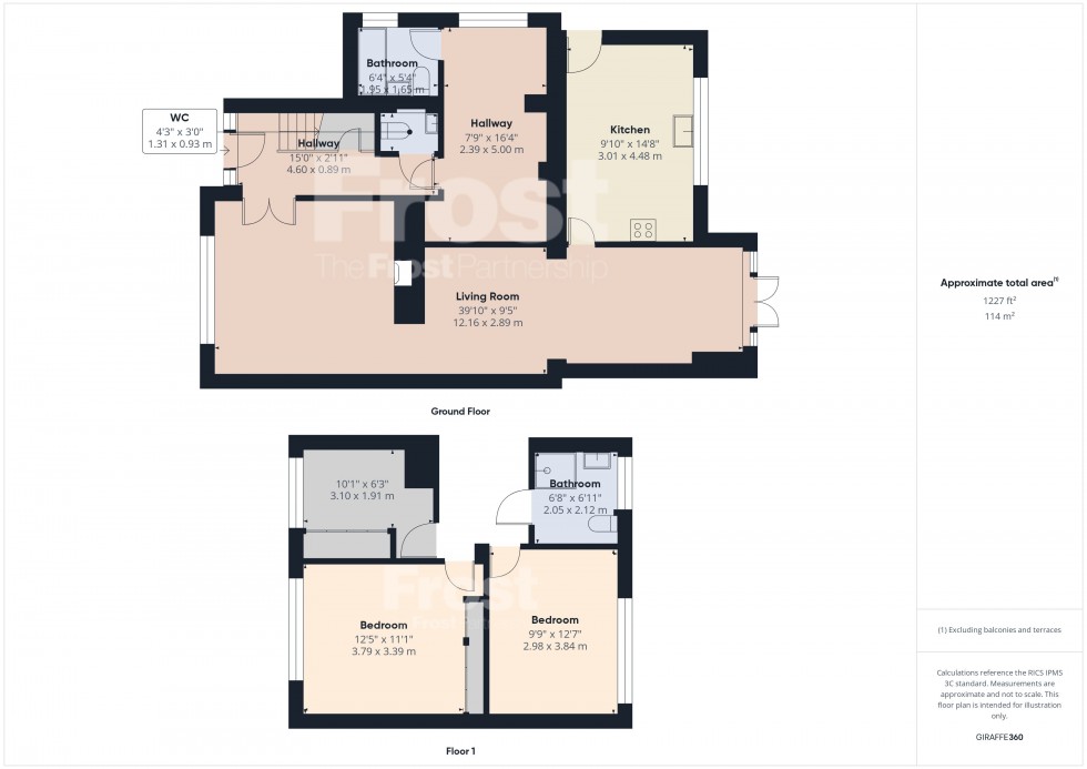 Floorplan for Langley, Berkshire, SL3