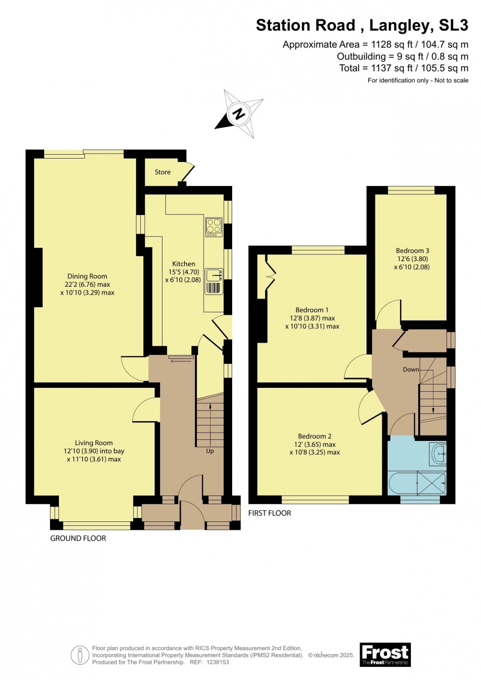 Floorplan for Langley, Berkshire, SL3