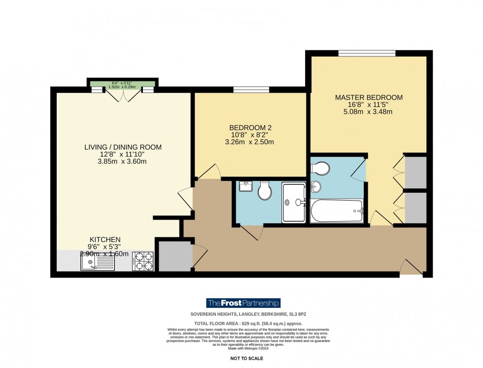 Floorplan for Langley, Berkshire, SL3