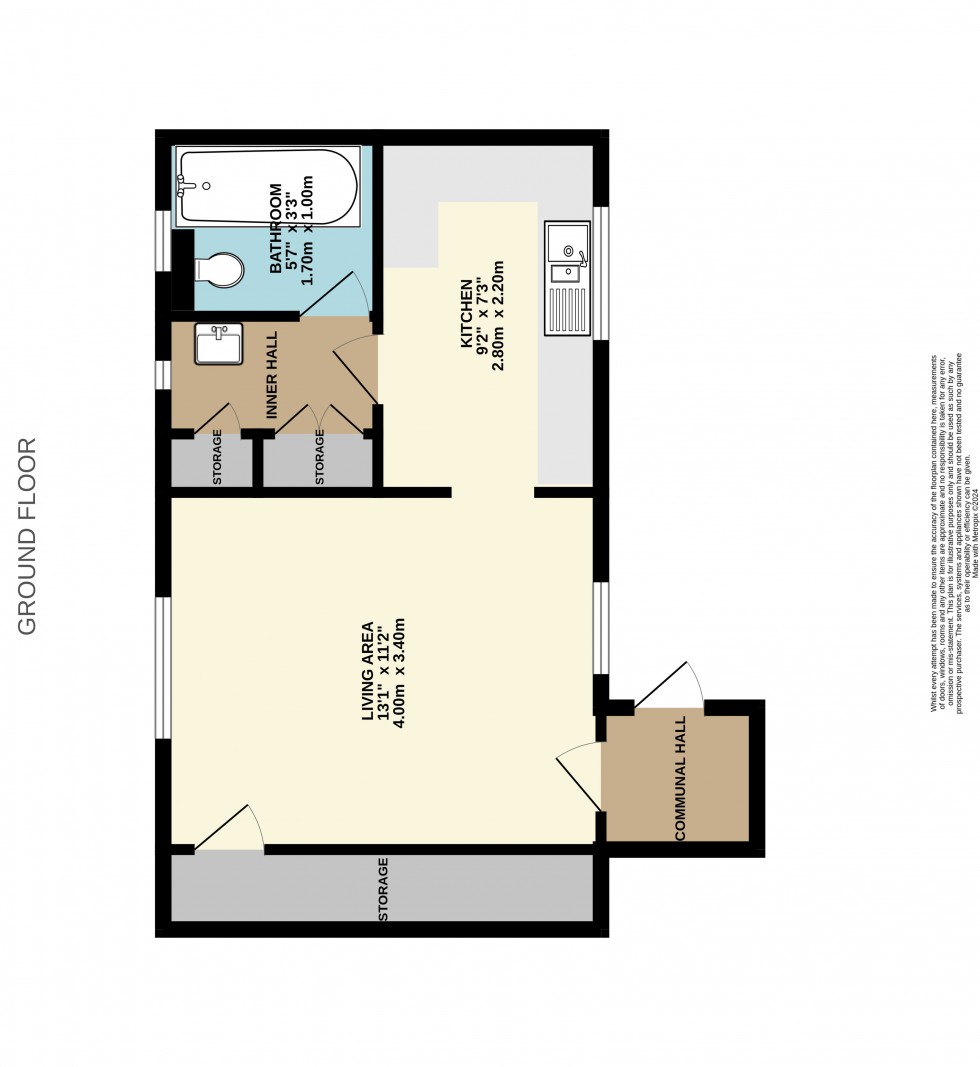 Floorplan for Colnbrook, Berkshire, SL3