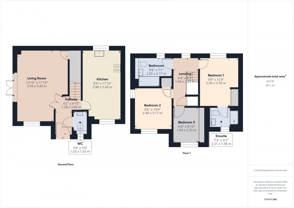 Floorplan for Wexham, Slough, SL2