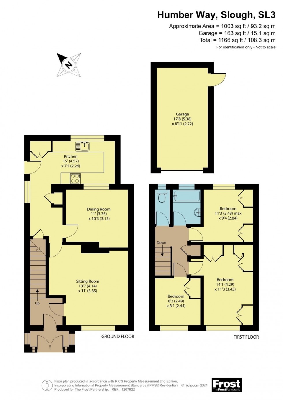 Floorplan for Langley, Berkshire, SL3