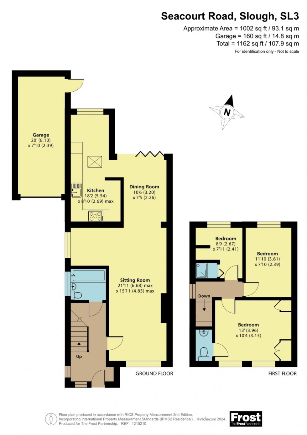 Floorplan for Langley, Berkshire, SL3
