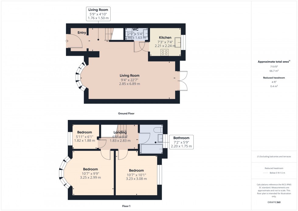 Floorplan for Langley, Berkshire, SL3