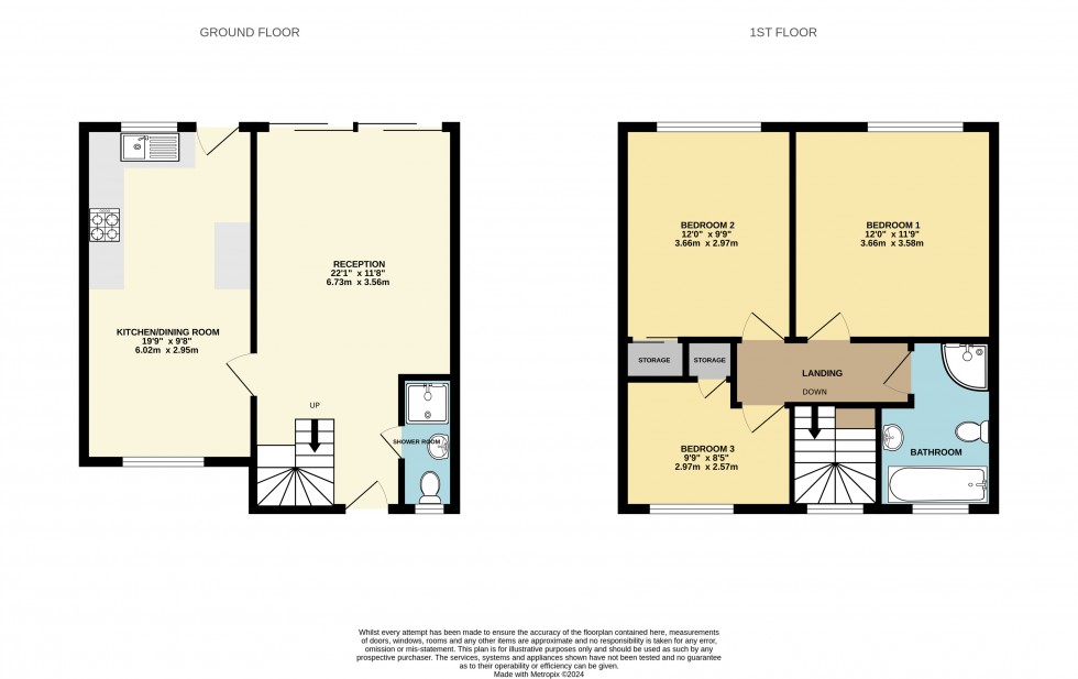 Floorplan for Iver, Buckinghamshire, SL0