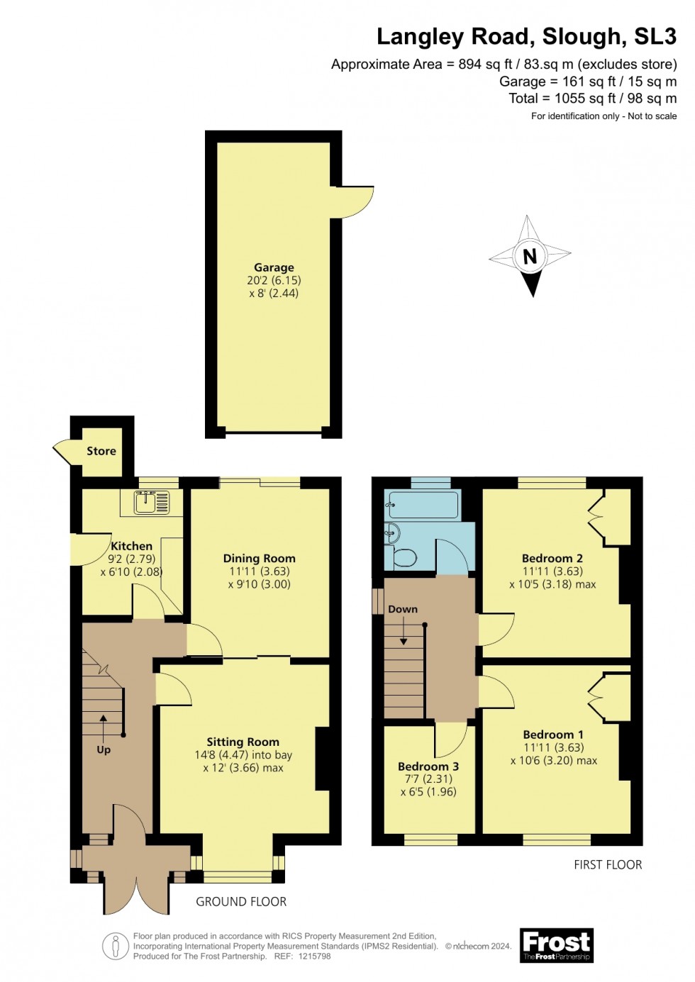 Floorplan for Langley, Berkshire, SL3