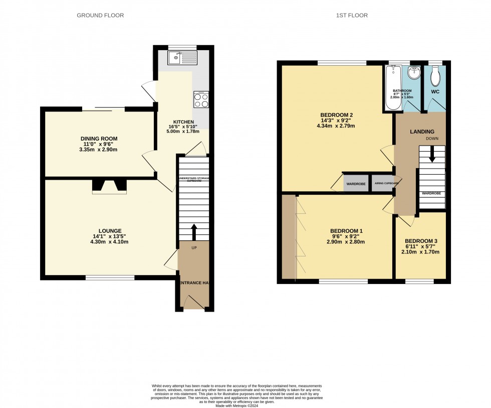 Floorplan for Langley, Berkshire, SL3
