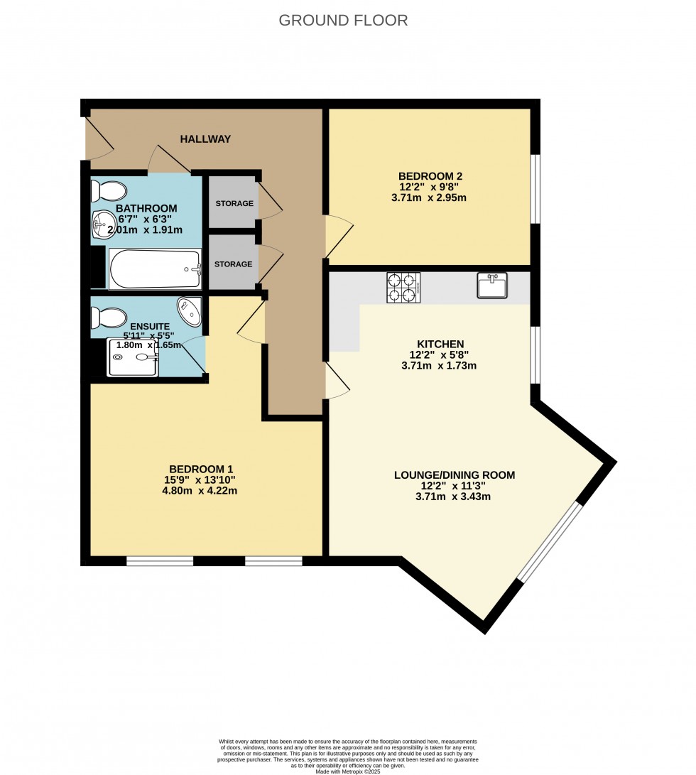 Floorplan for Langley, Berkshire, SL3