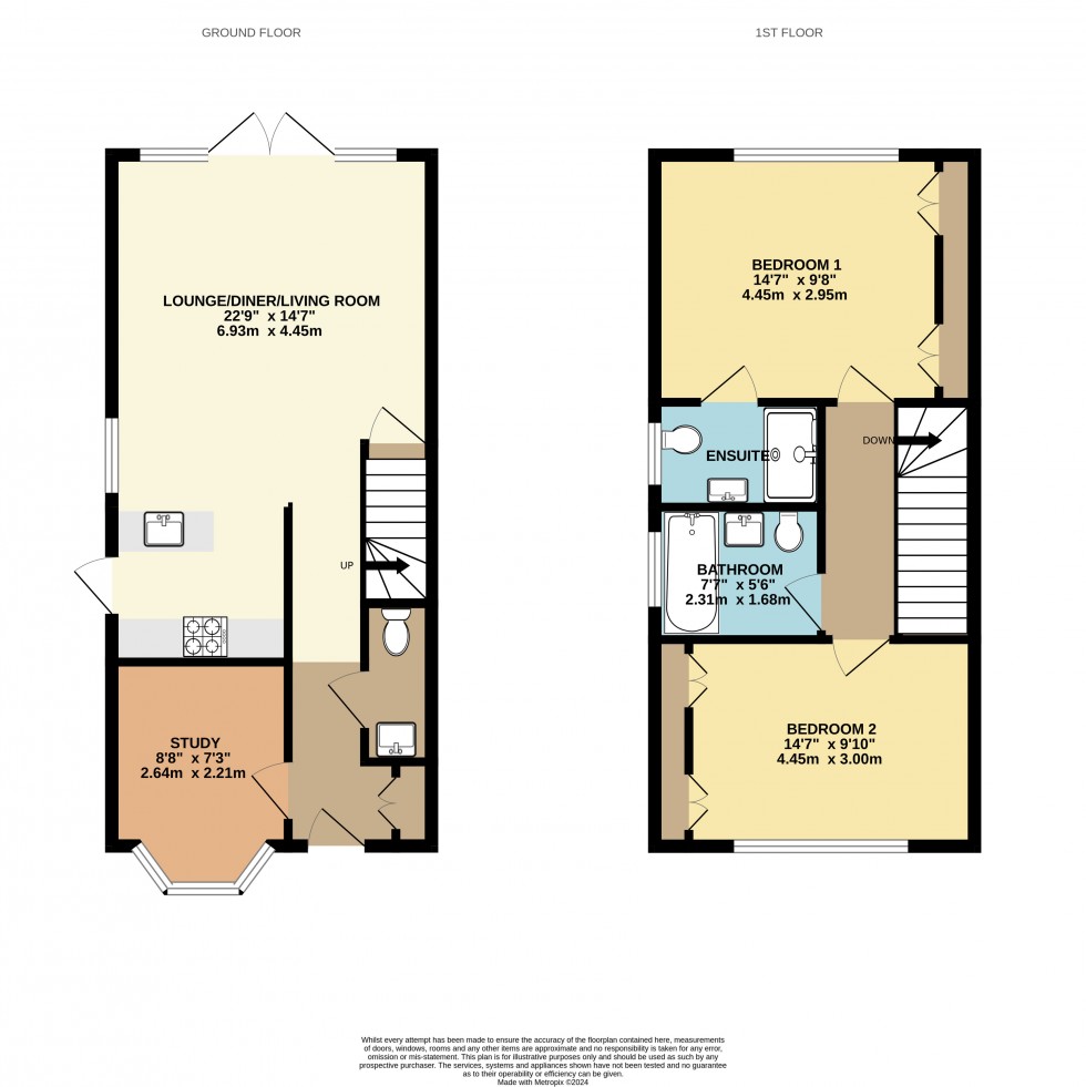 Floorplan for Datchet, Berkshire, SL3