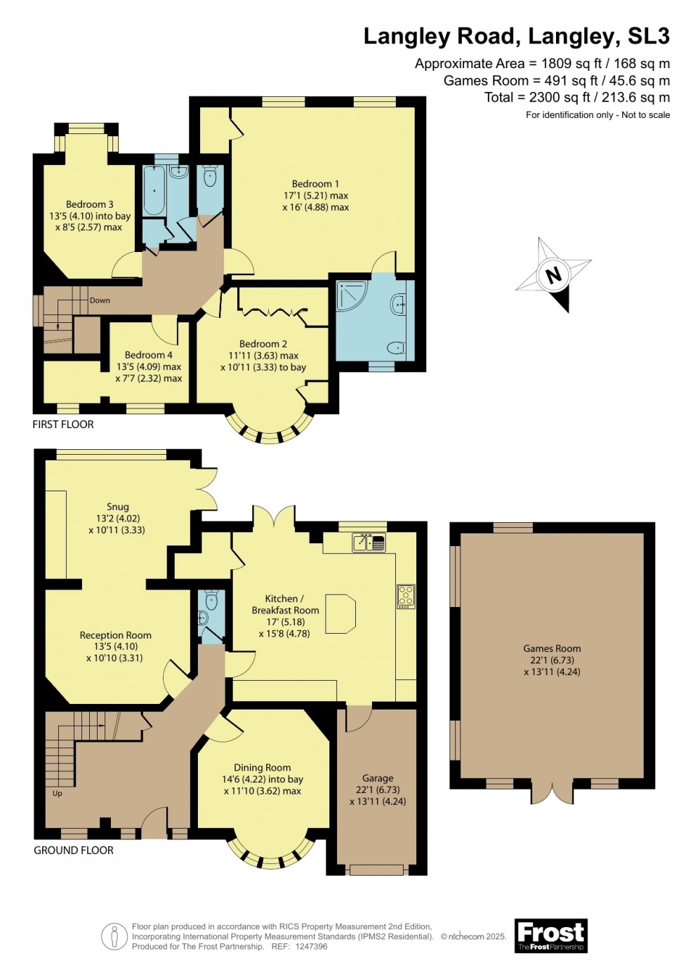 Floorplan for Langley, Berkshire, SL3