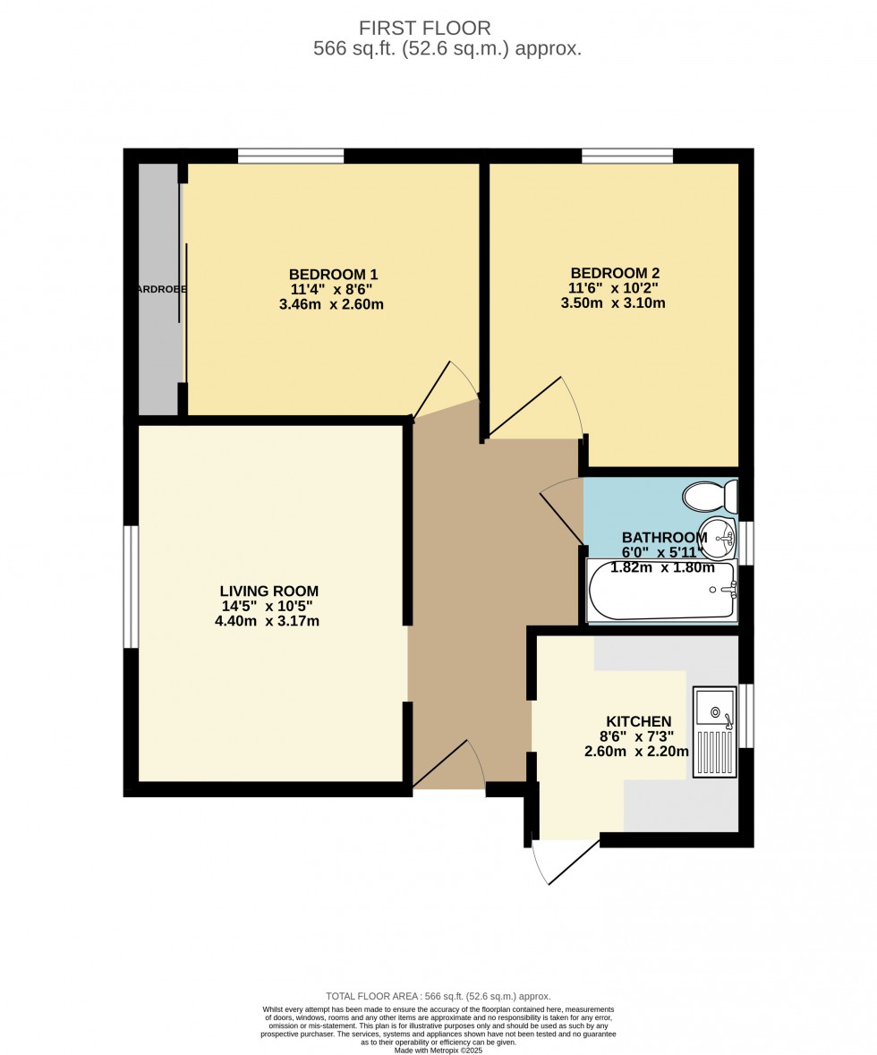 Floorplan for Iver, Buckinghamshire, SL0