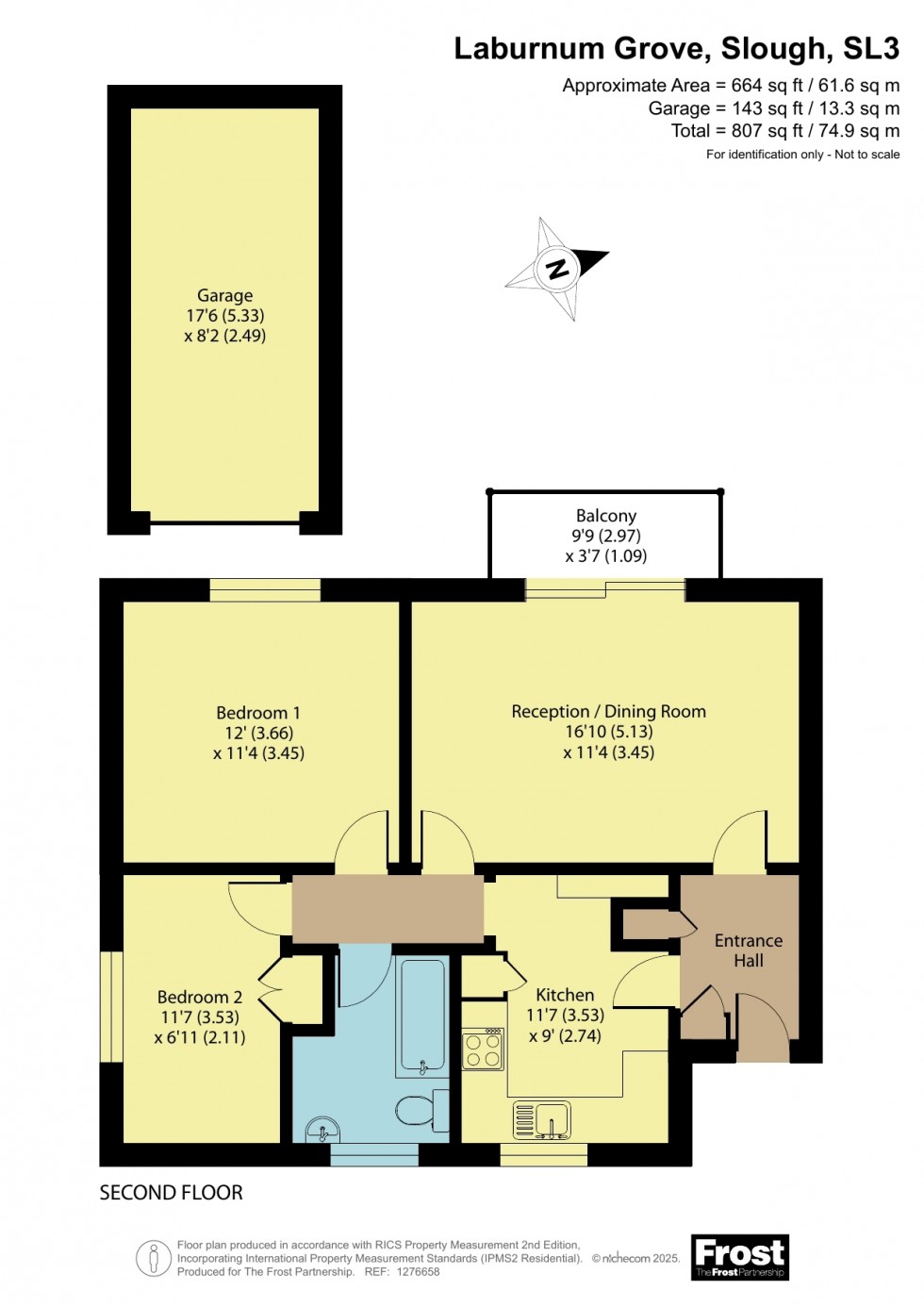 Floorplan for Langley, Berkshire, SL3