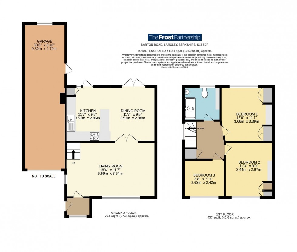 Floorplan for Langley, Berkshire, SL3
