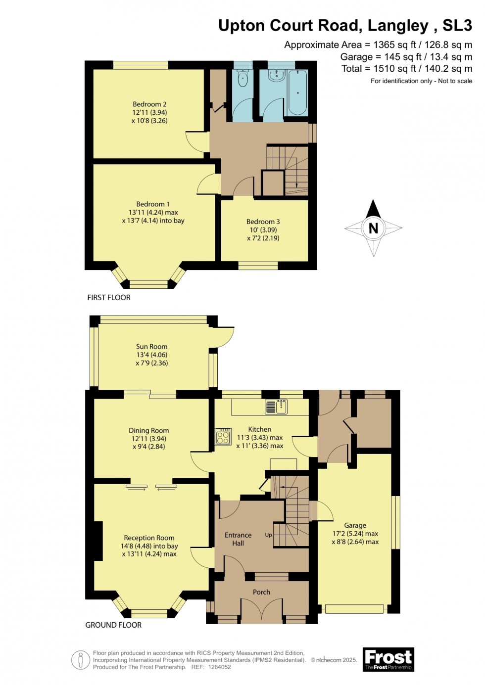 Floorplan for Langley, Berkshire, SL3