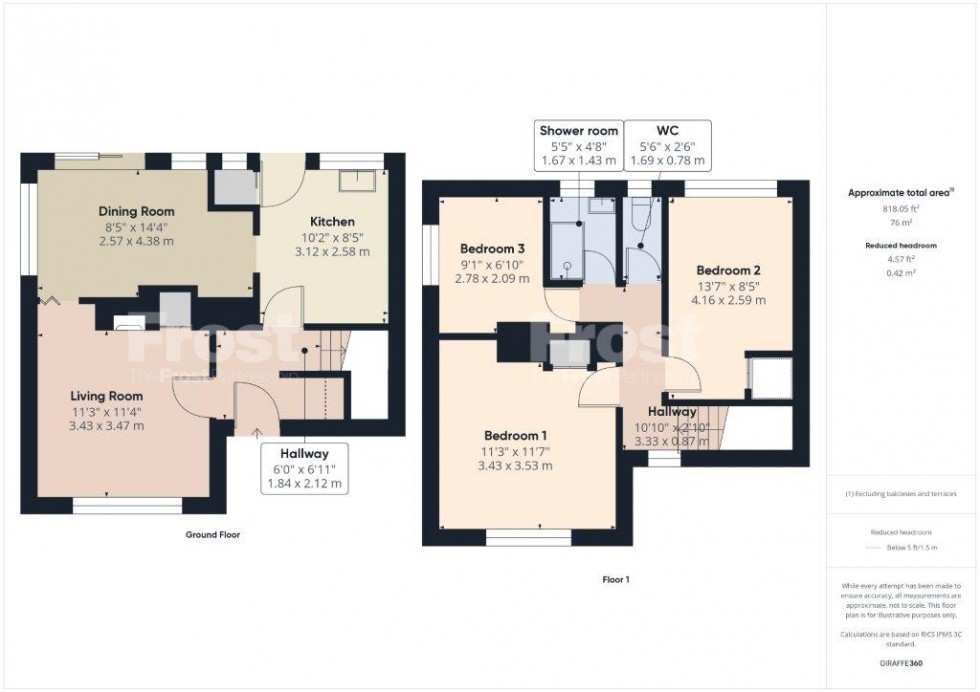 Floorplan for Slough, Berkshire, SL1