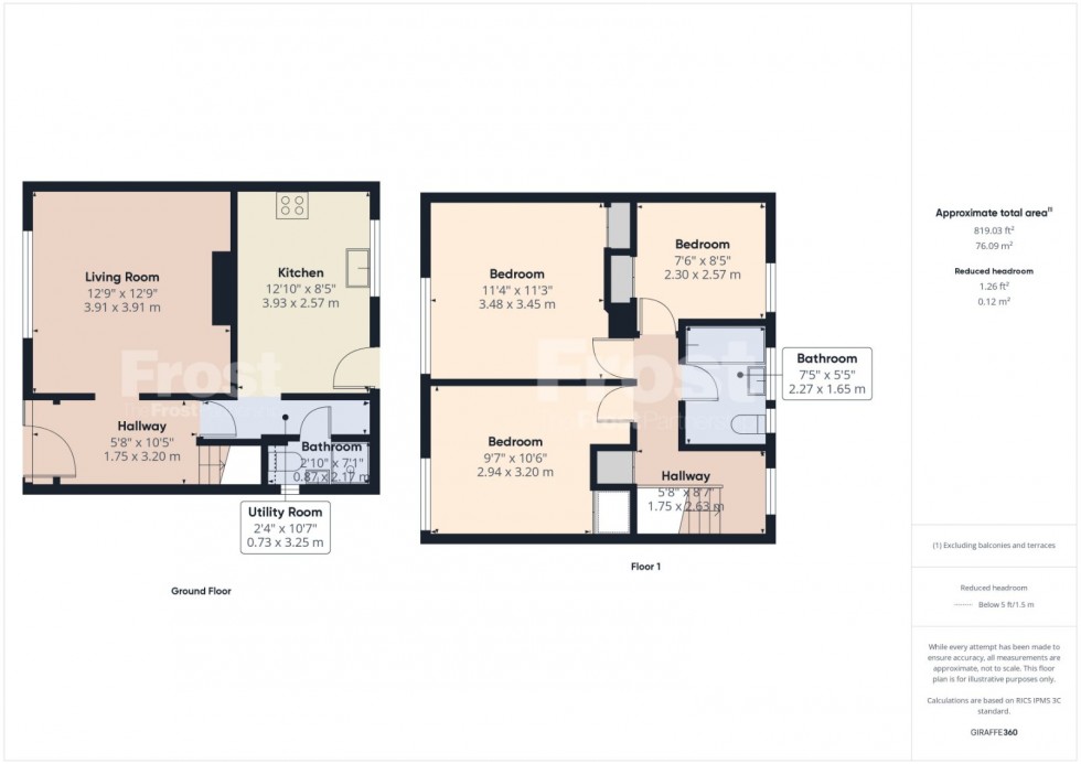 Floorplan for Langley, Berkshire, SL3