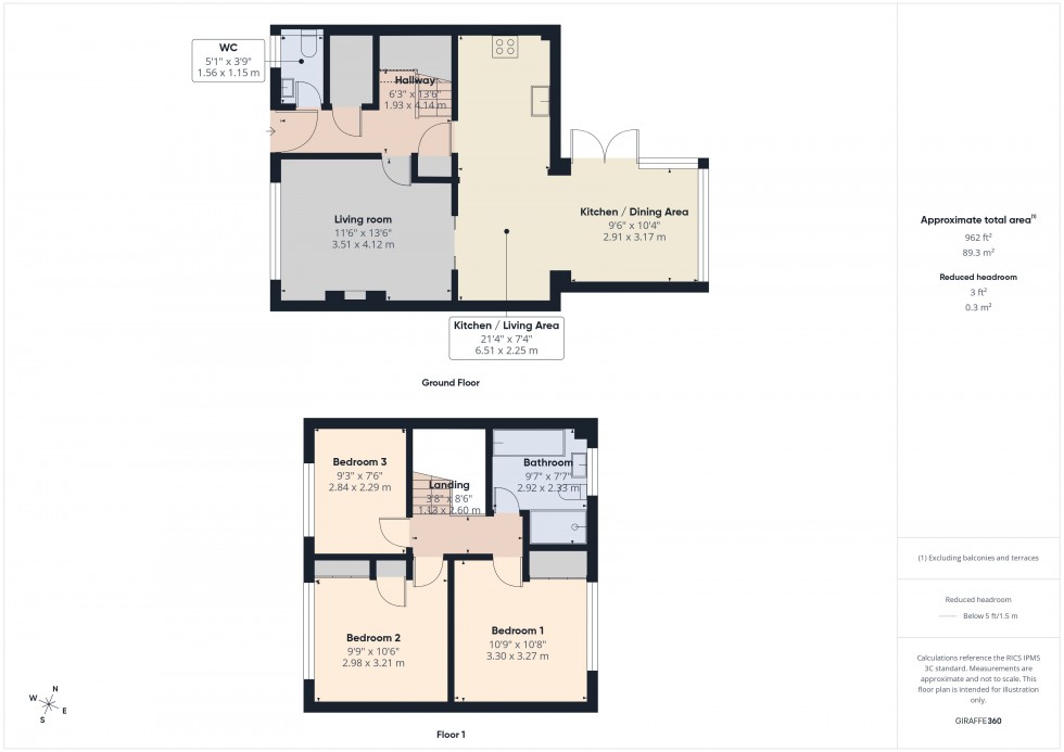 Floorplan for Colnbrook, Berkshire, SL3