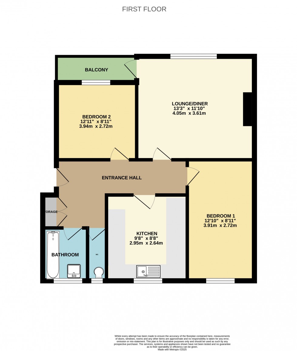 Floorplan for Langley, Berkshire, SL3