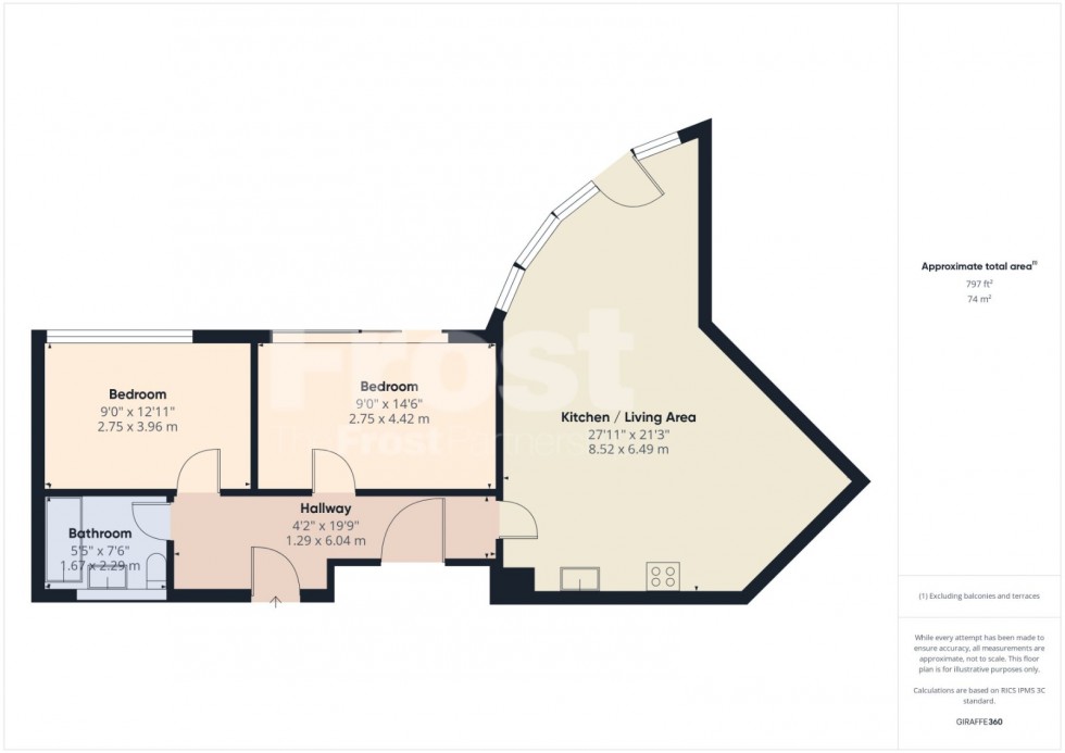 Floorplan for Langley, Berkshire, SL3