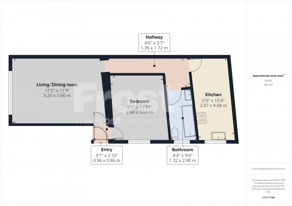 Floorplan for Slough, Berkshire, SL1