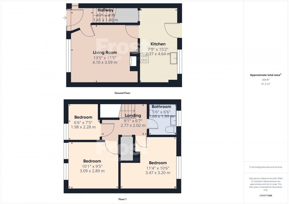 Floorplan for Langley, Berkshire, SL3