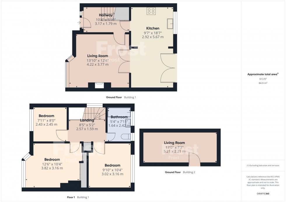 Floorplan for Iver, Buckinghamshire, SL0