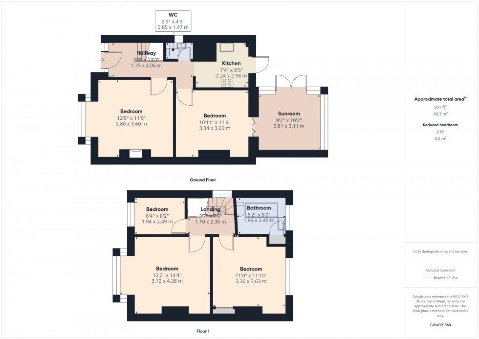 Floorplan for Langley, Berkshire, SL3